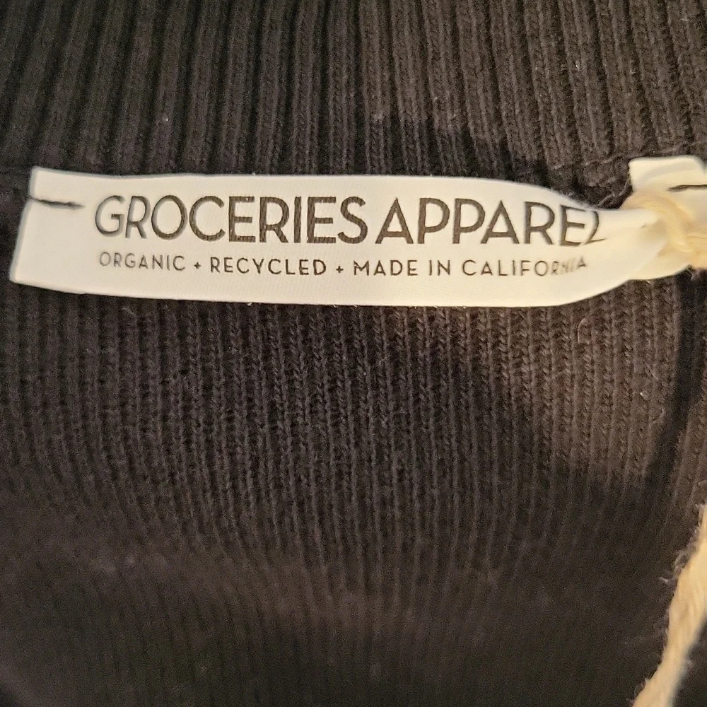 Groceries Apparel 100% Organic Cotton V-neck Sweater - Picture 5 of 9
